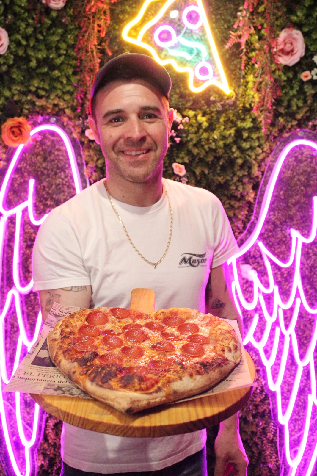 Martín, propietario de Pizzería Mayor Palermo