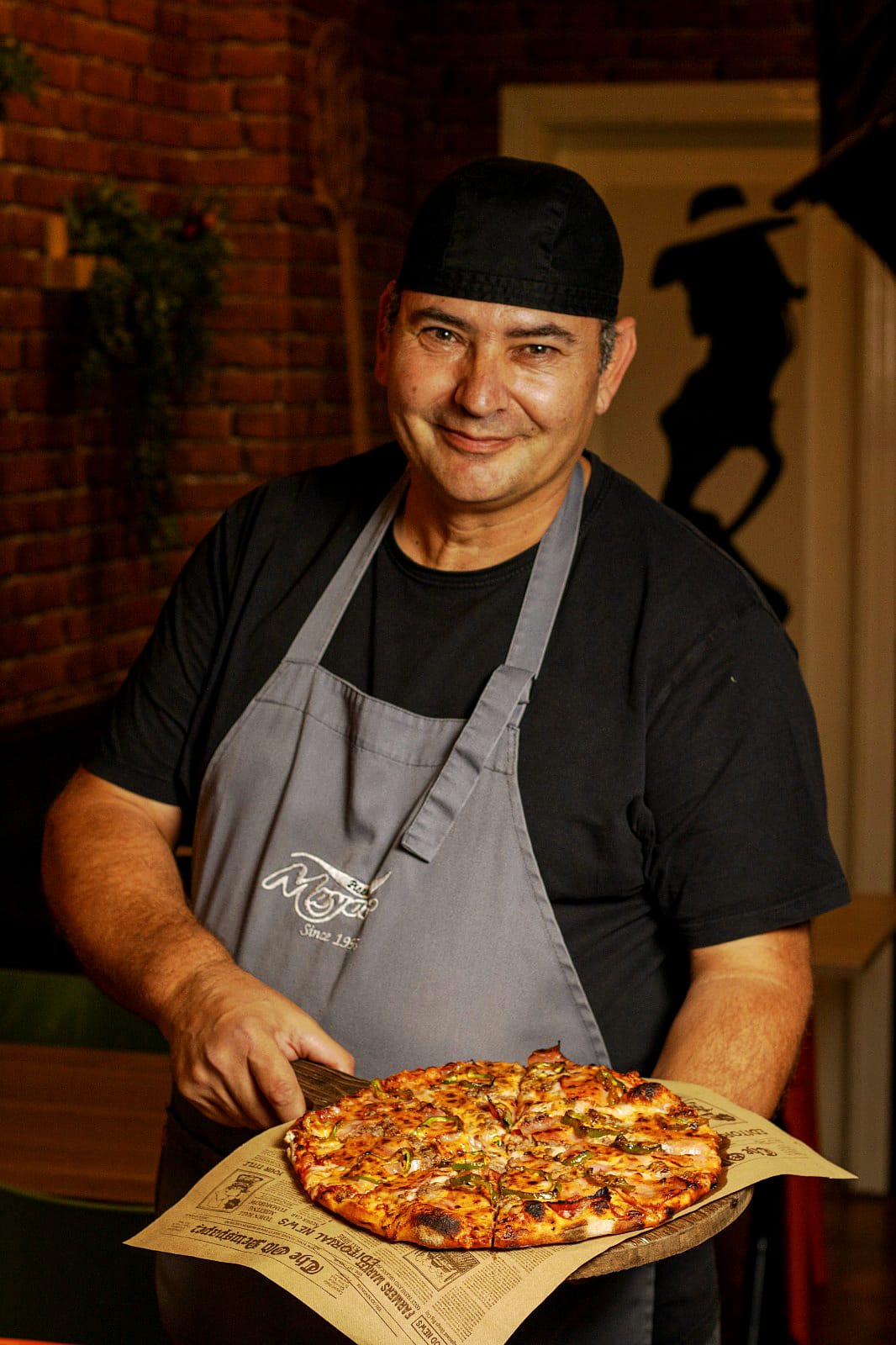 Martín, propietario de Pizzería Mayor Palermo